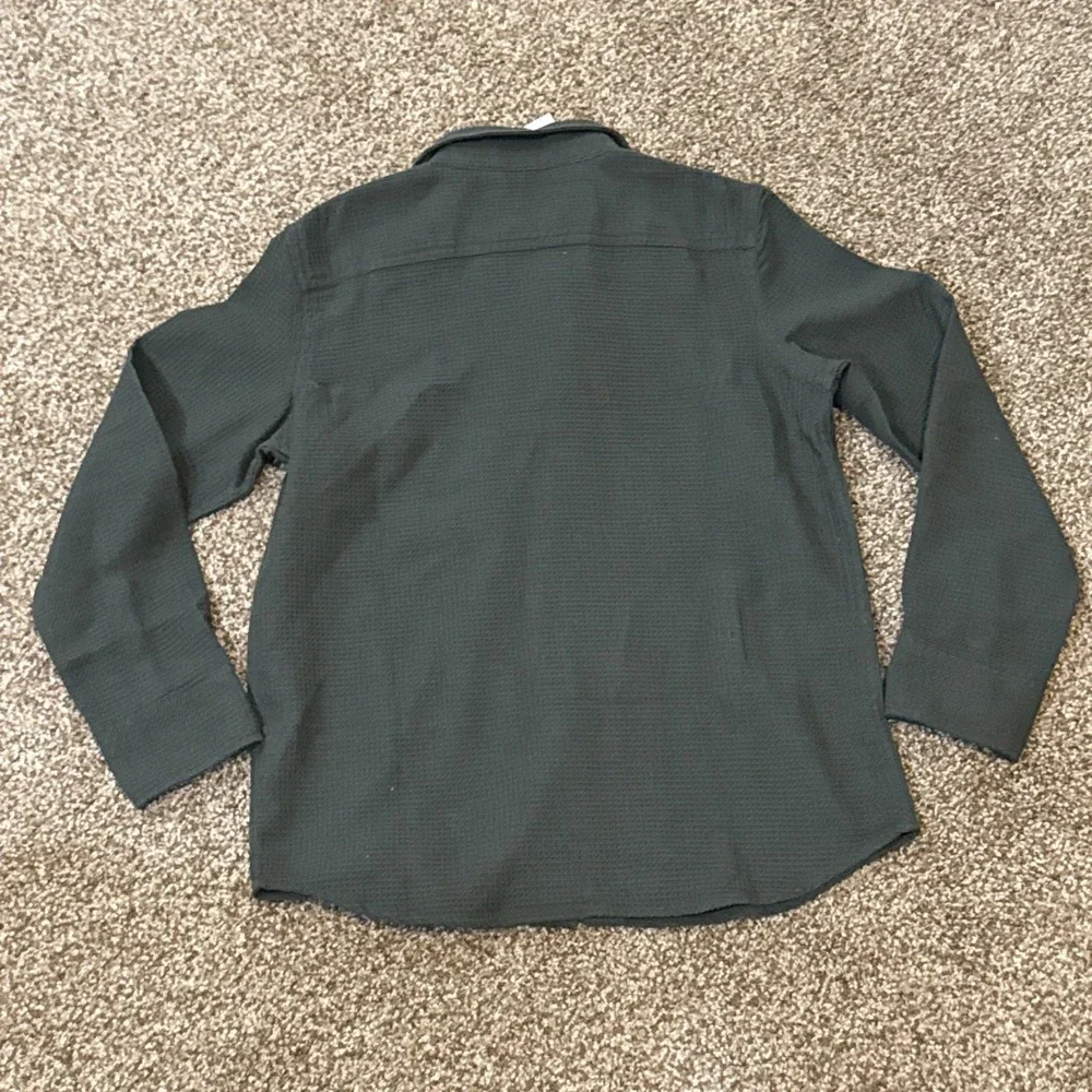 GAP Kids Green Button Up Waffle Knit. New With Tag. Lite Weight. MSRP $39.99.